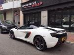 McLaren 650S Spyder Matte White by Impressive Wrap 2016 года